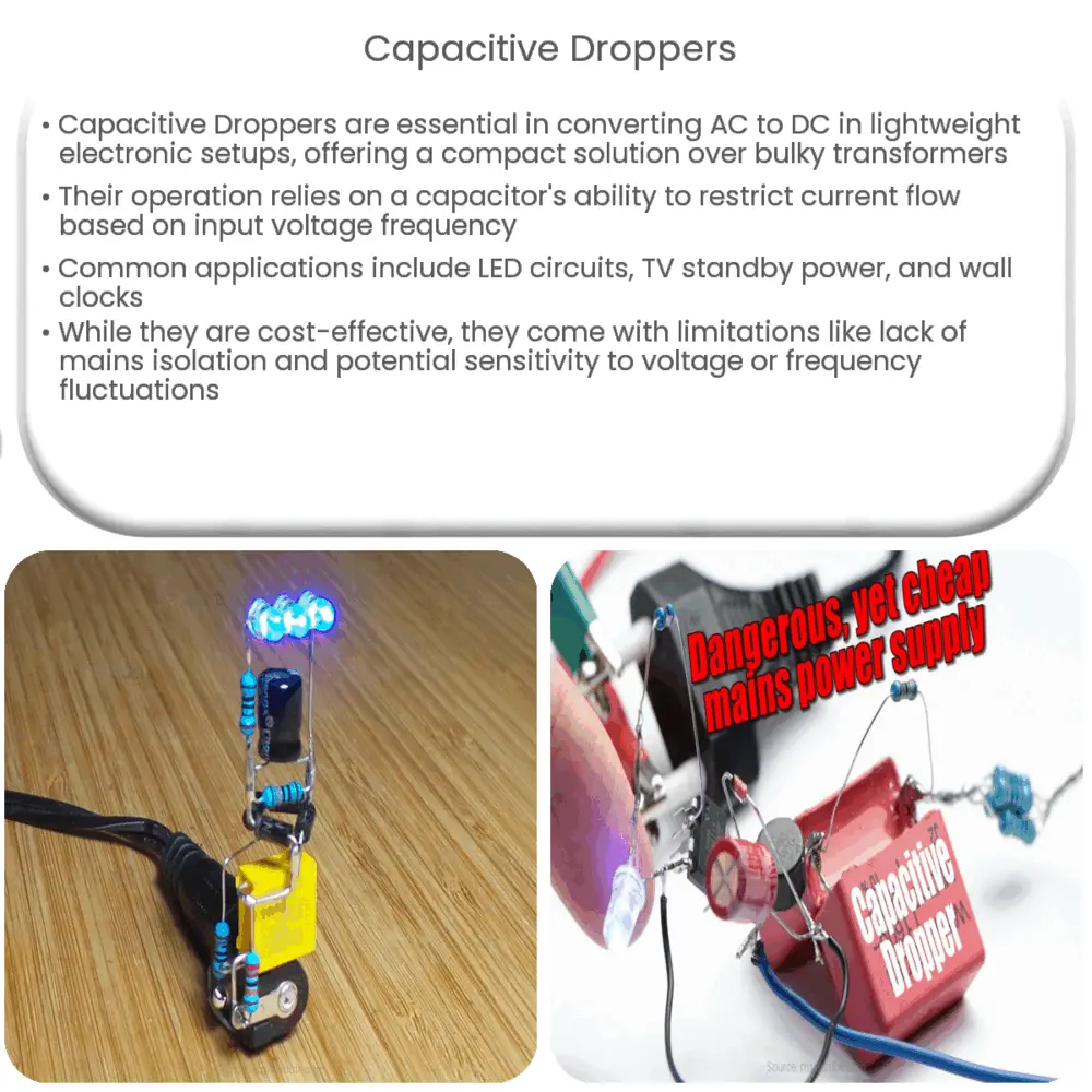 Capacitive Droppers
