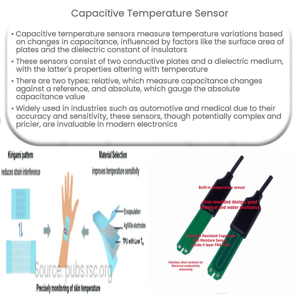 Capacitive Temperature Sensor