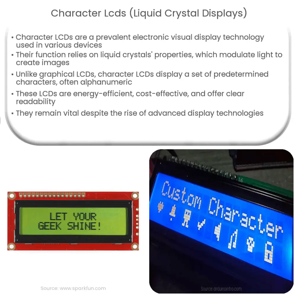 Liquid crystal display (LCD)