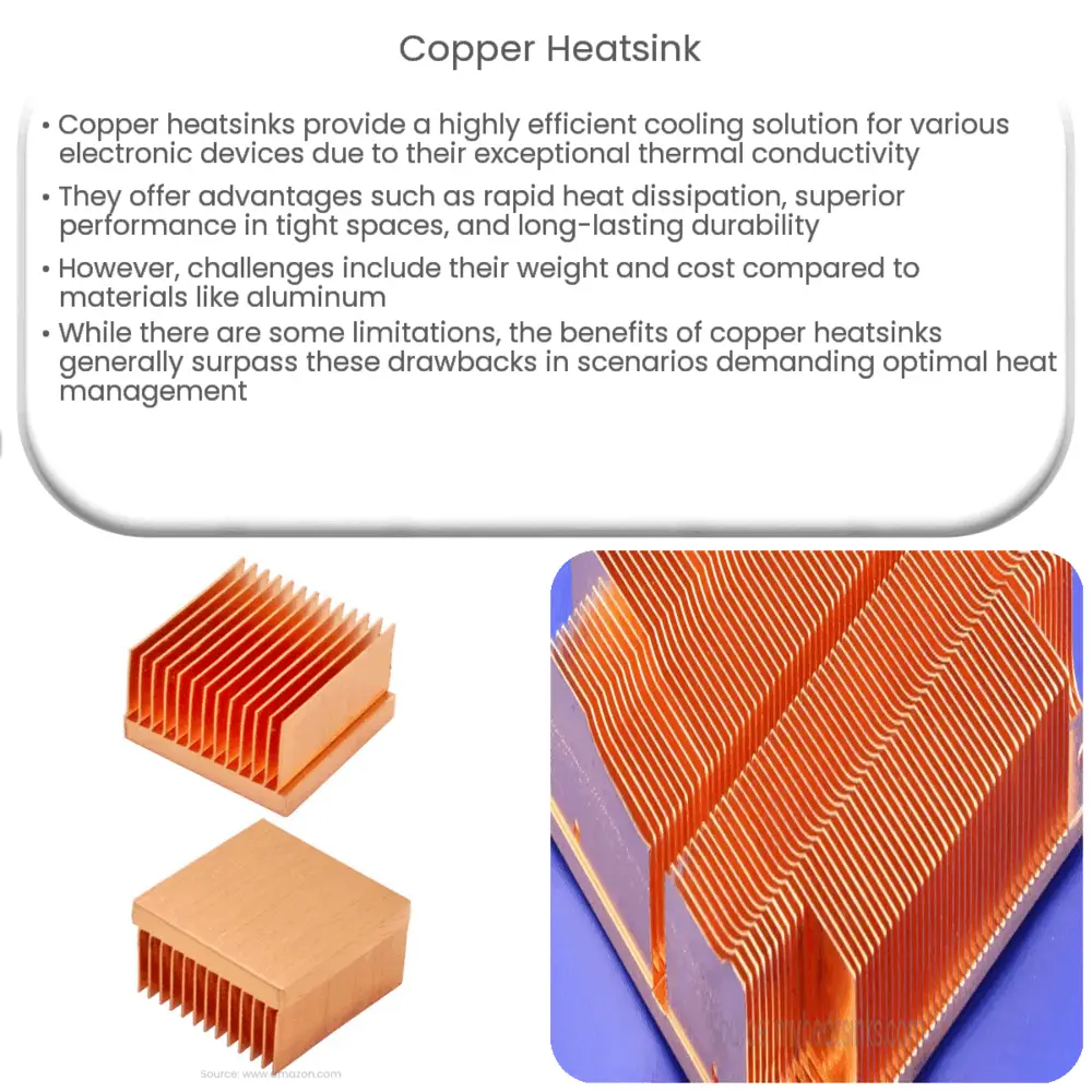 Copper heatsink How it works, Application & Advantages