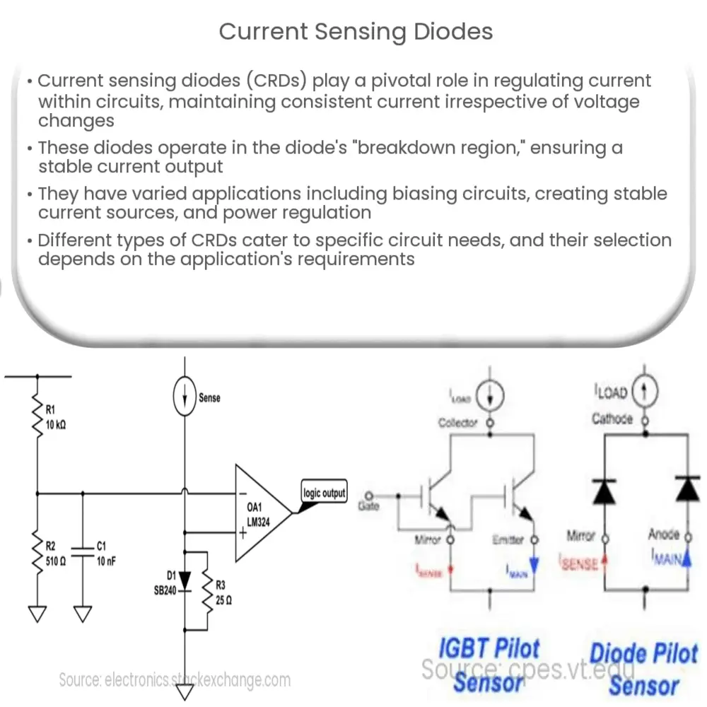 Current Sensing Diodes How it works, Application & Advantages