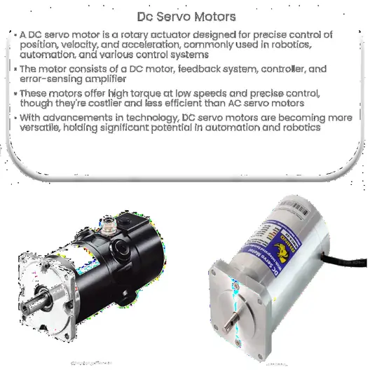 Servo Motor Working Principle + Components & Applications