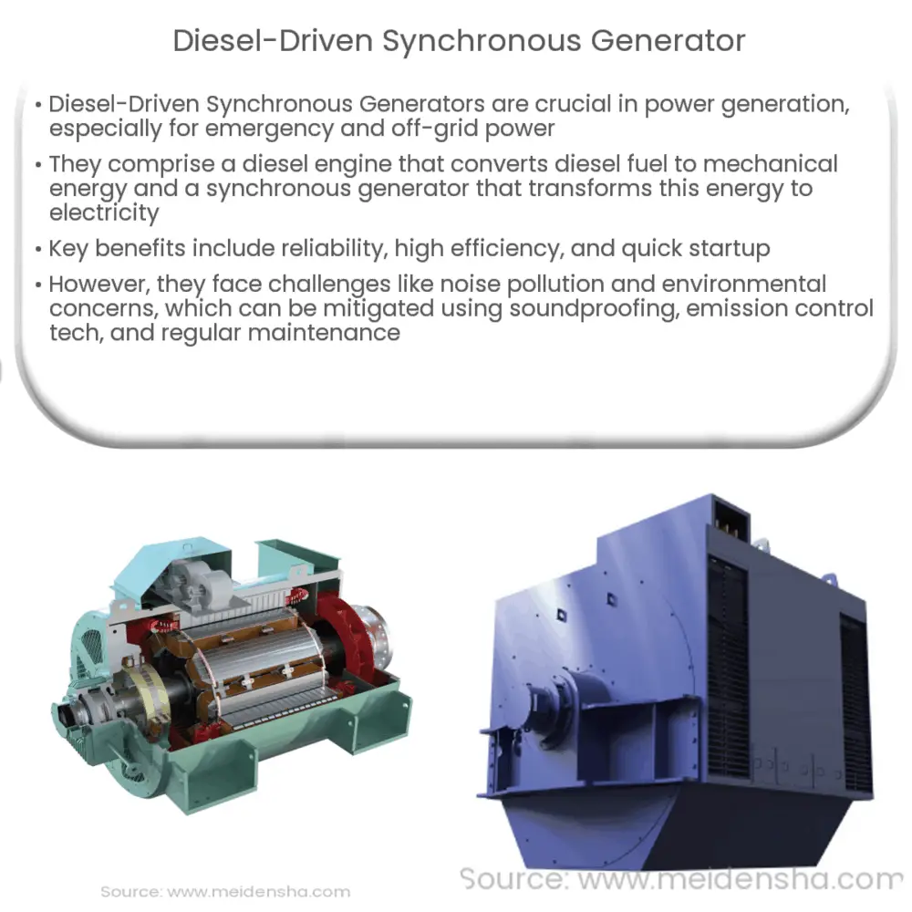 Diesel-Driven Synchronous Generator