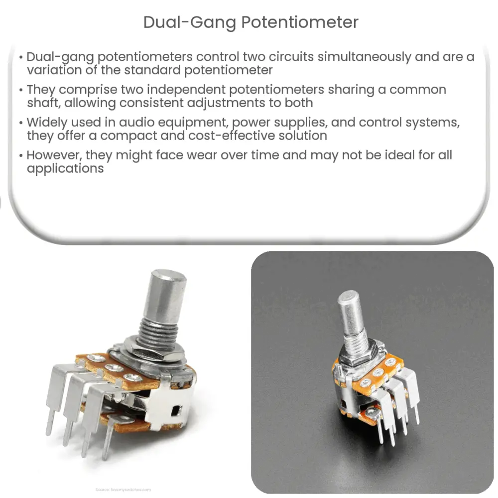 Dual-Gang Potentiometer