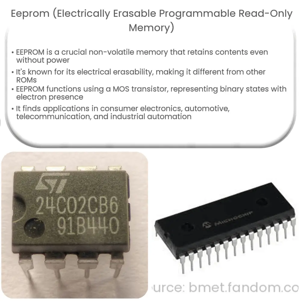 EEPROM (Electrically Erasable Programmable Read-Only Memory)