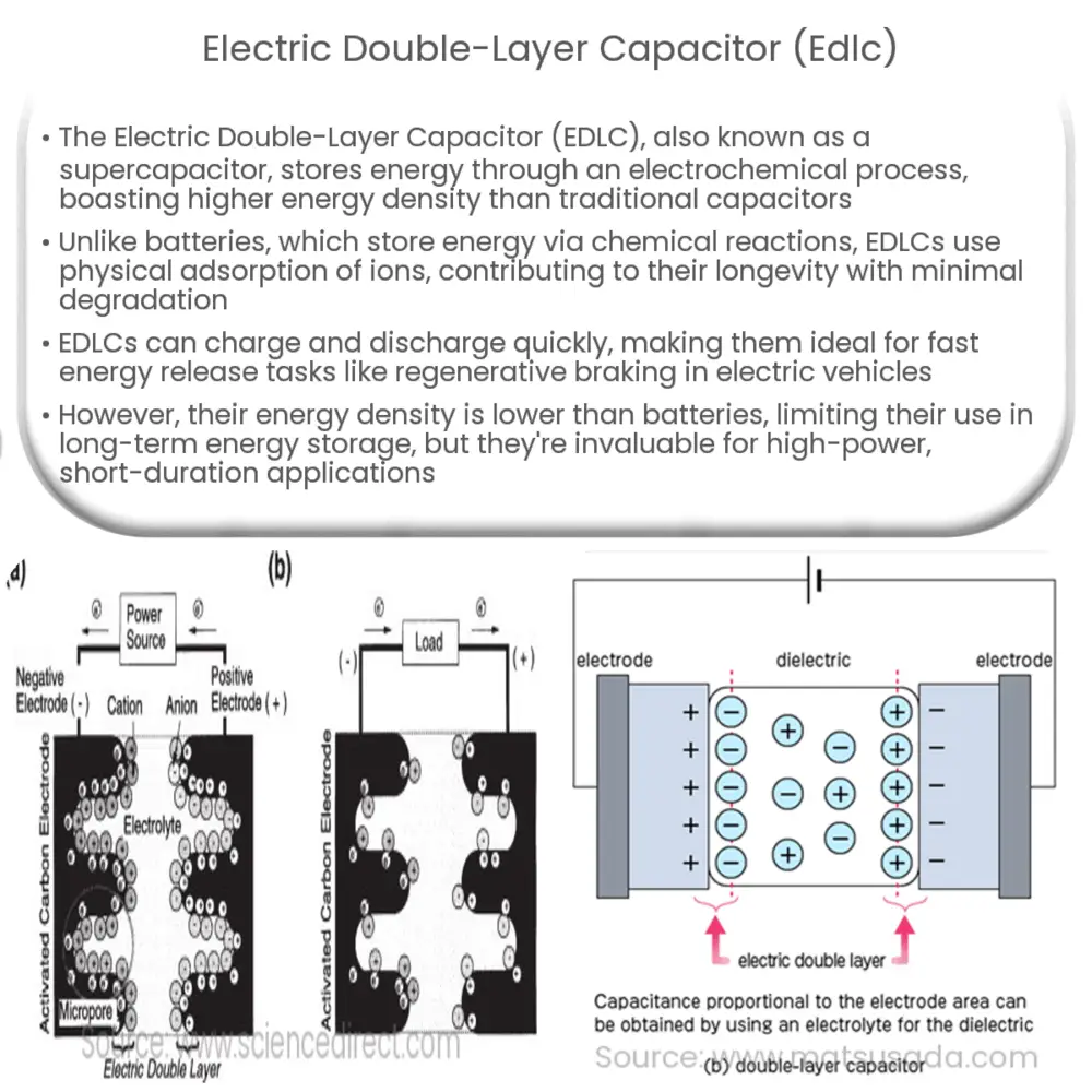 Electric Double-Layer Capacitor (EDLC)