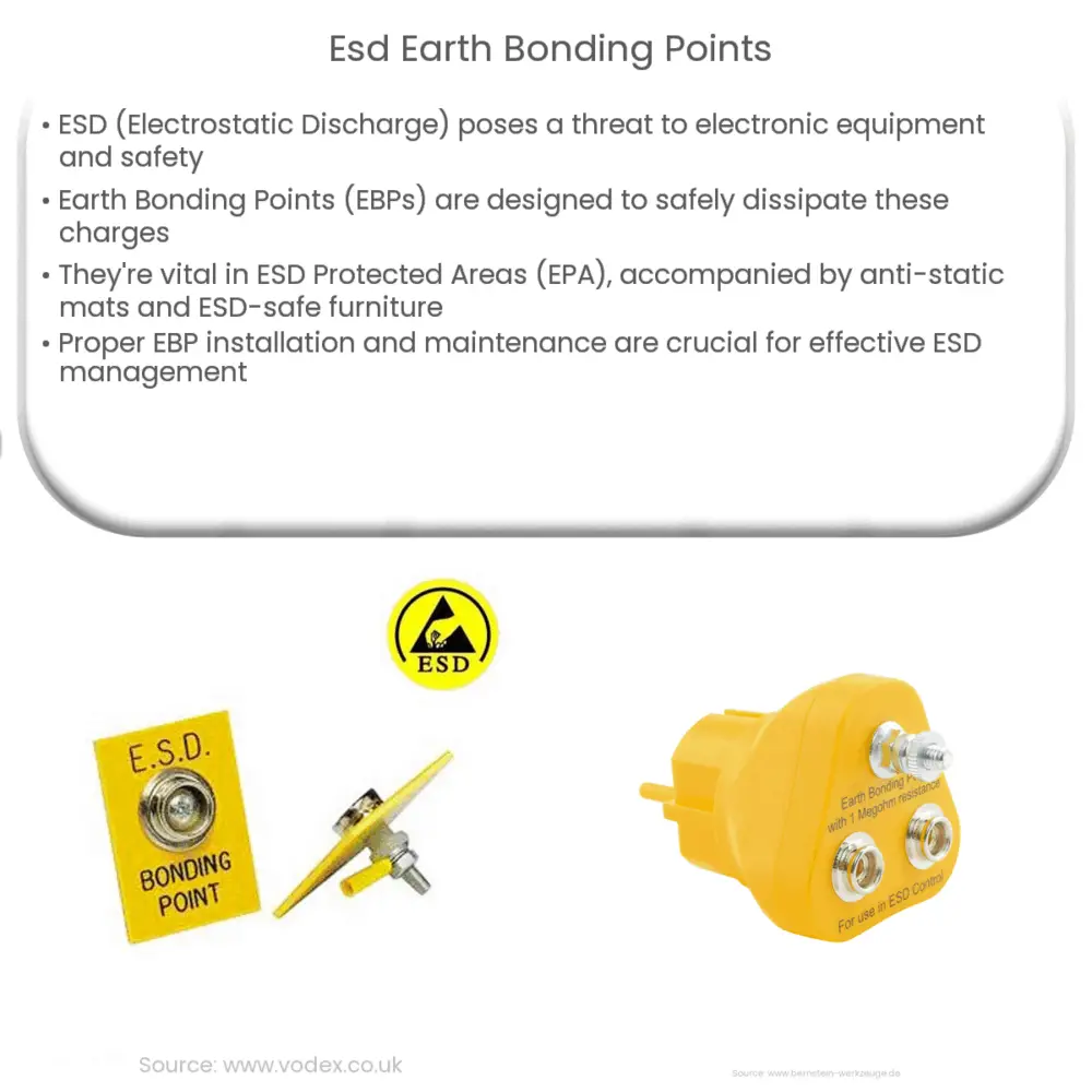 ESD Earth Bonding Points