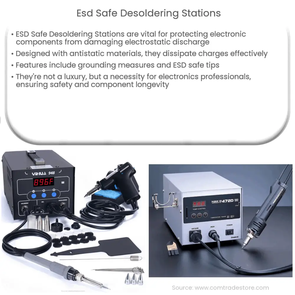 ESD Safe Desoldering Stations