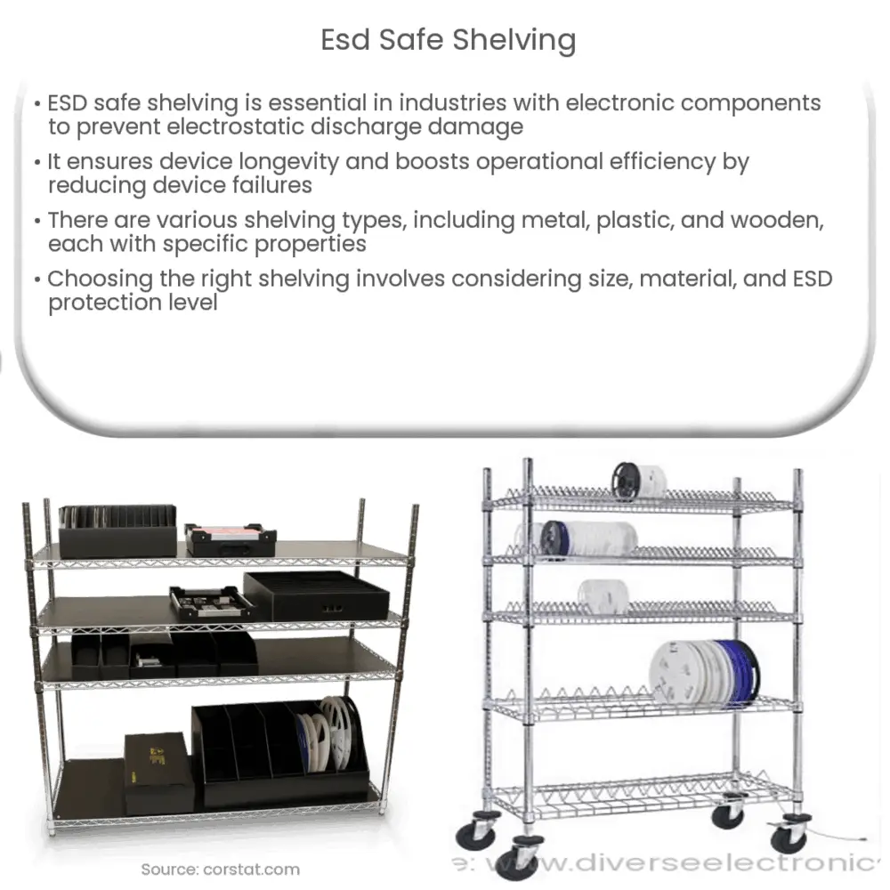 ESD Safe Shelving How it works, Application & Advantages