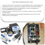 ESD Safe Soldering Iron Tips
