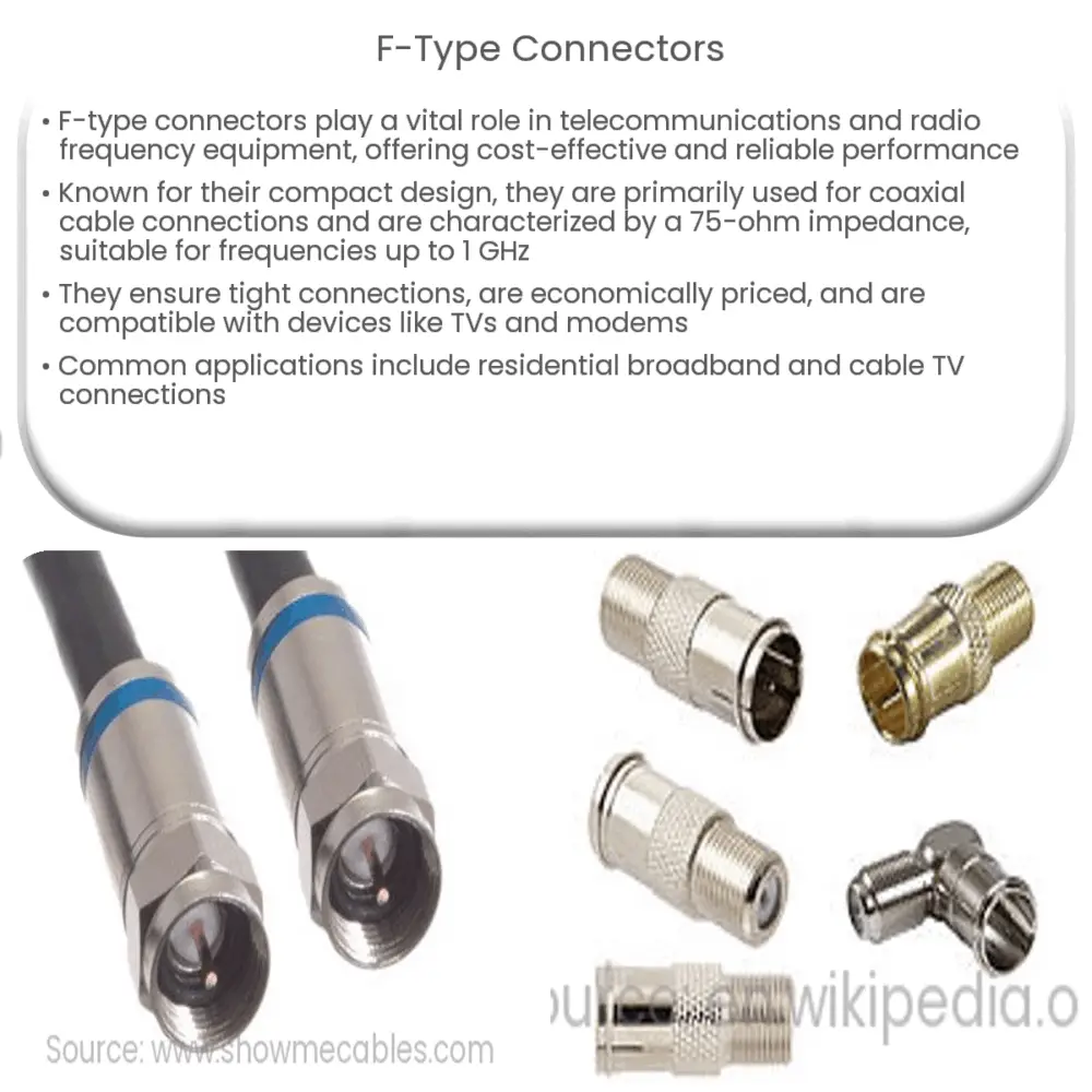 F Type Connectors How It Works Application Advantages f-type-connectors-how-it-works-application-advantages