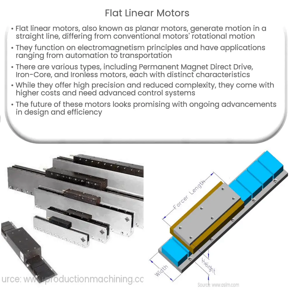Flat Linear Motors