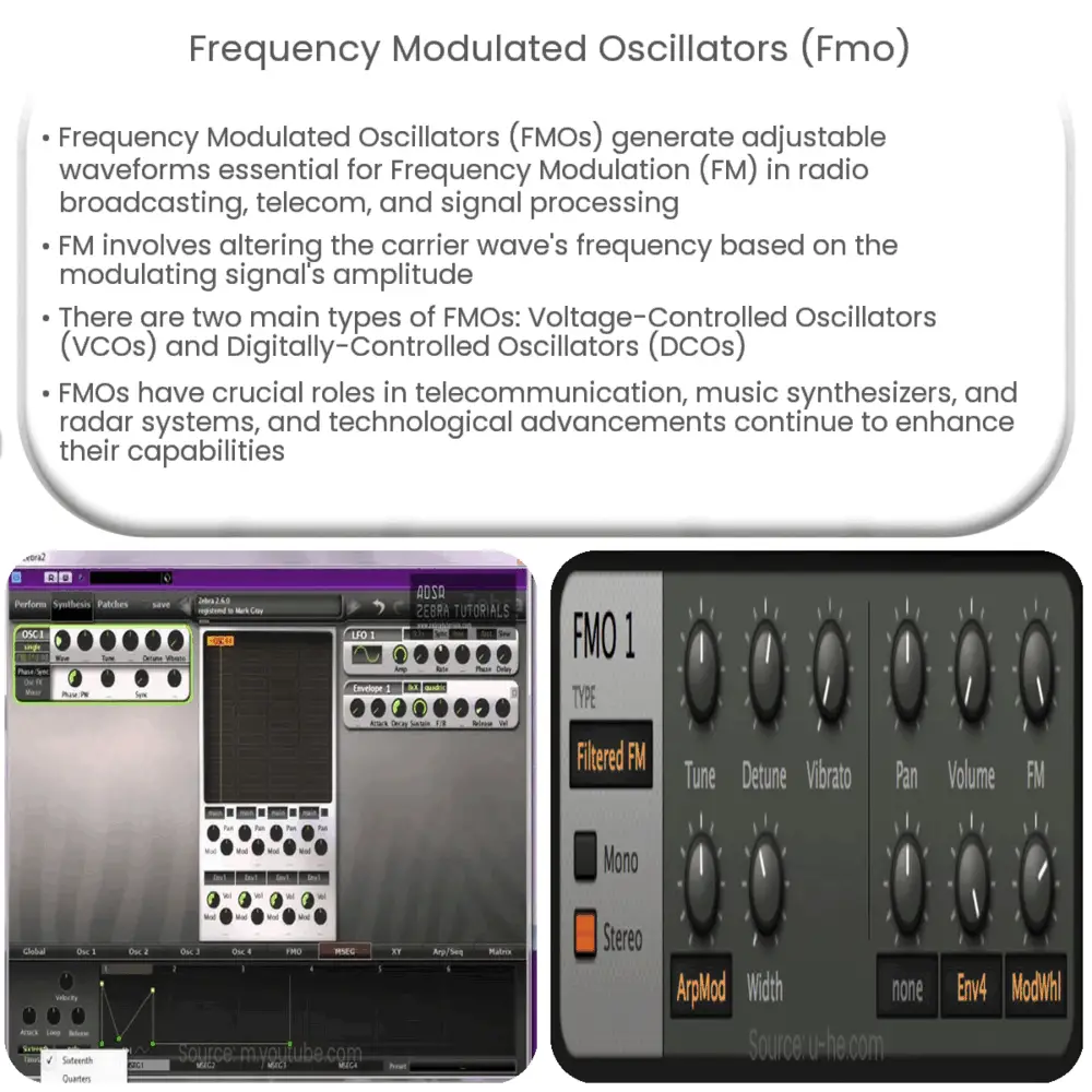 Frequency Modulated Oscillators (FMO)