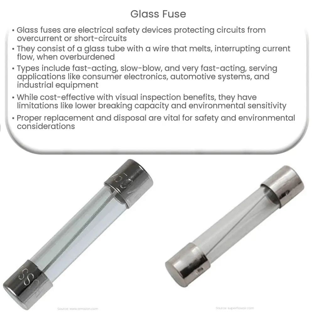 Glass fuse  How it works, Application & Advantages