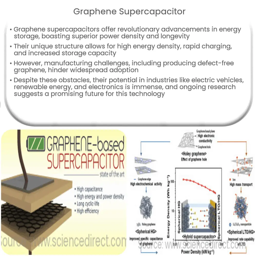 Graphene Supercapacitor How it works, Application & Advantages