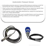 Hydrostatic Pressure Sensor