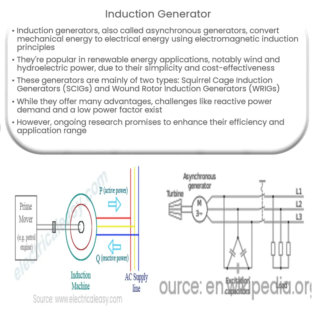Induction generator