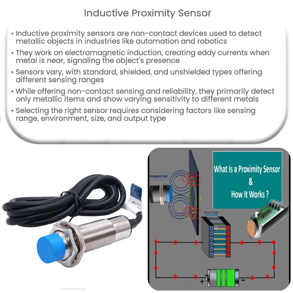 Inductive Proximity Sensor  How it works, Application & Advantages