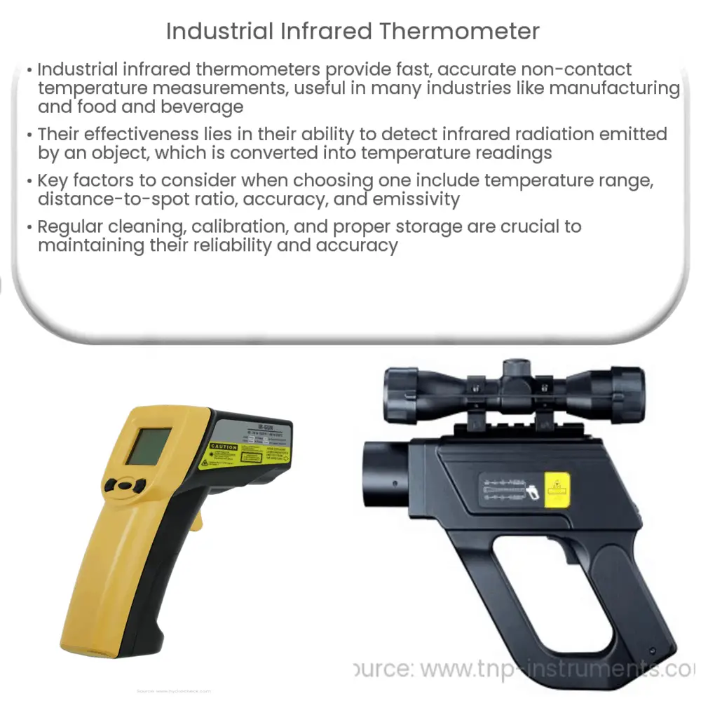 Industrial infrared thermometer How it works, Application & Advantages