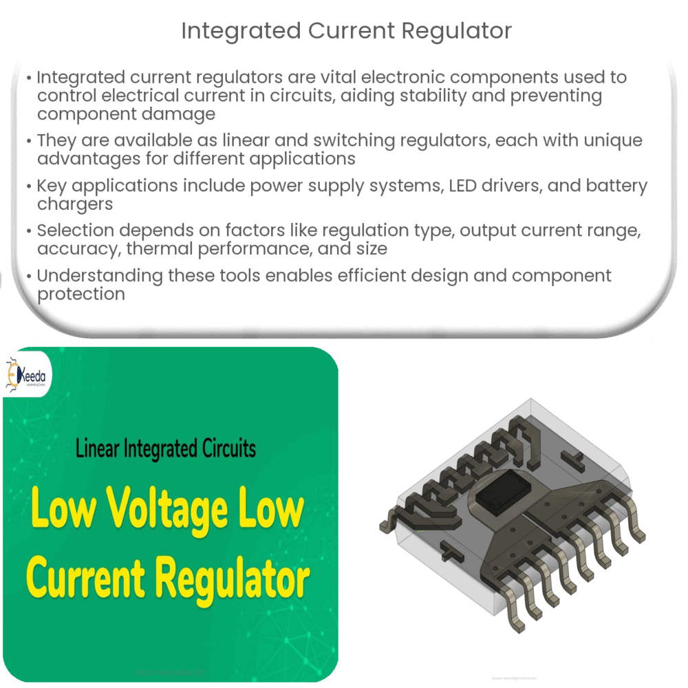 Integrated current regulator