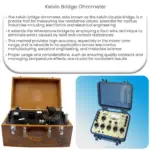Kelvin bridge ohmmeter