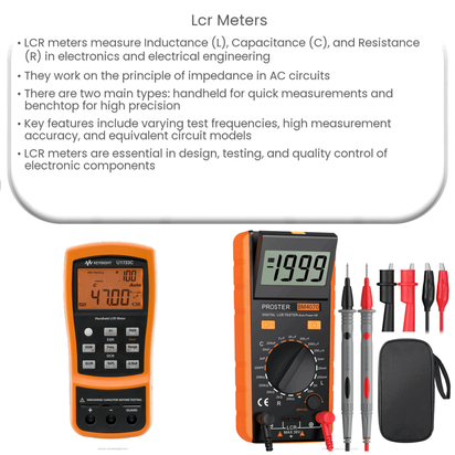 LCR Meters  How it works, Application & Advantages