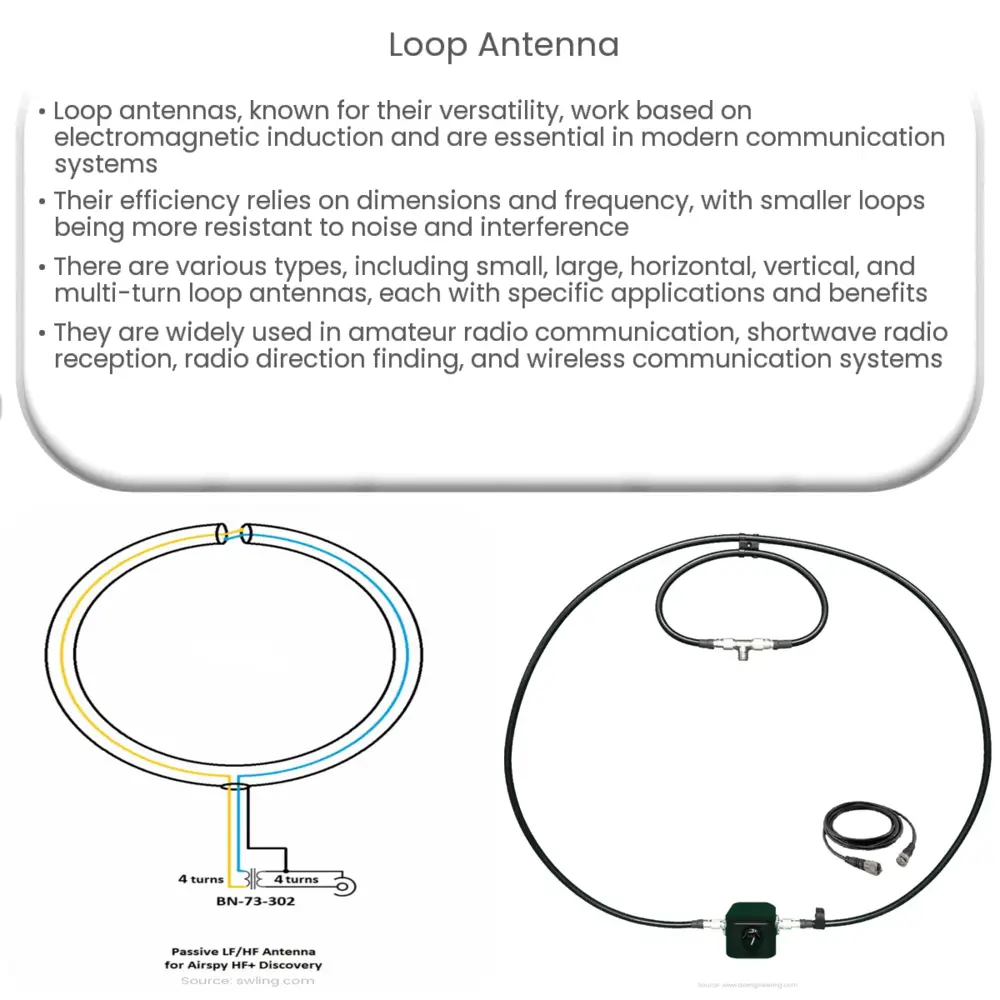 Loop antenna – Electricity – Magnetism