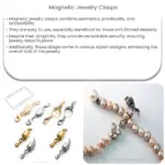 Magnetic Jewelry Clasps