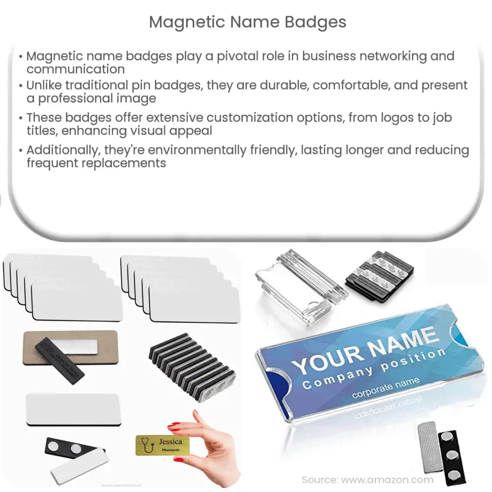 Magnetic Name Badges