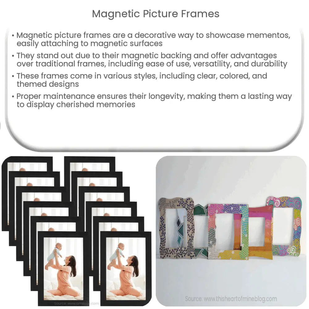 Magnetic Picture Frames