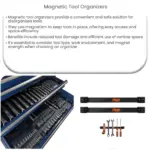 Magnetic Tool Organizers