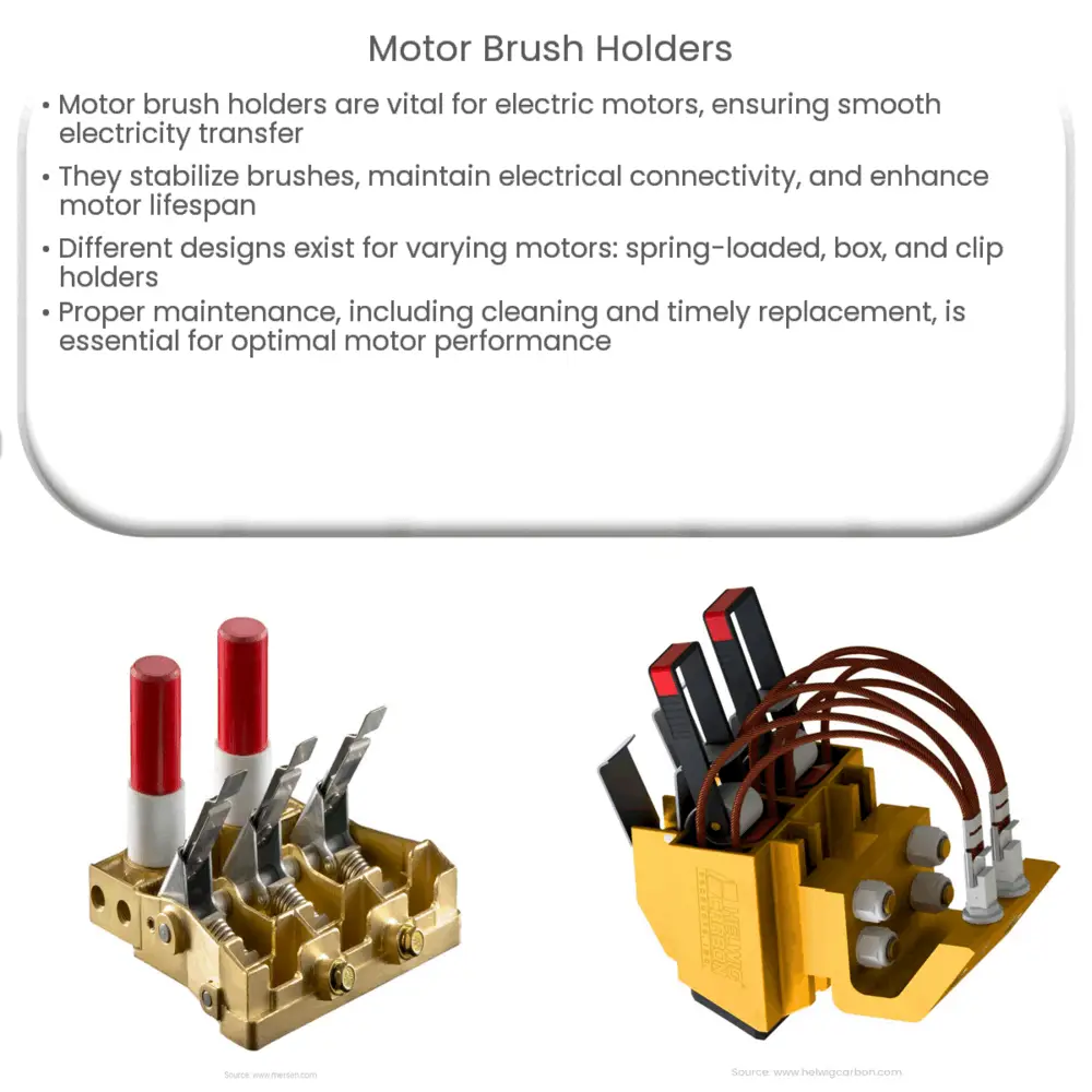 Motor Brush Holders