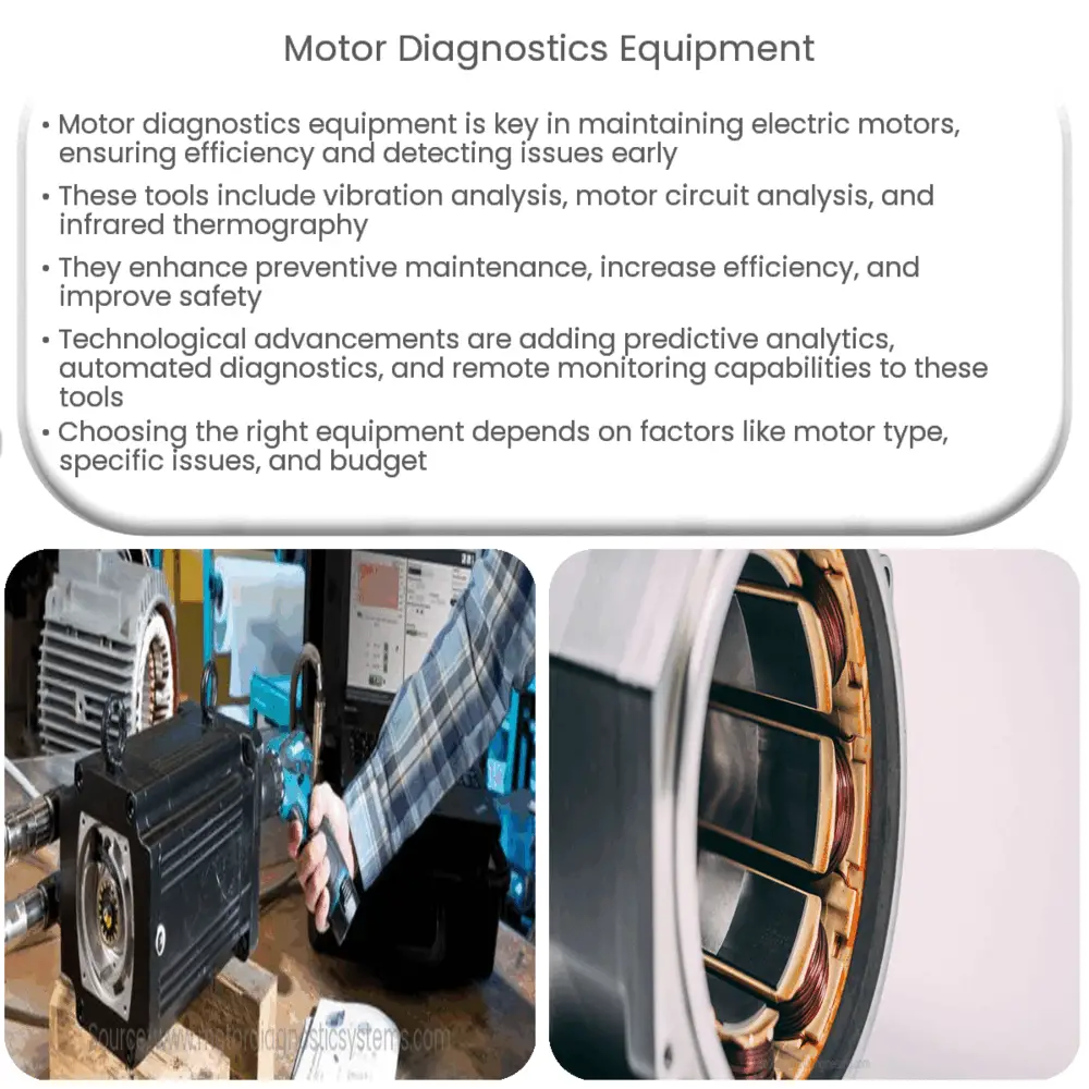 Motor Diagnostics Equipment How it works, Application & Advantages