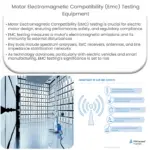 Motor Electromagnetic Compatibility (EMC) Testing Equipment