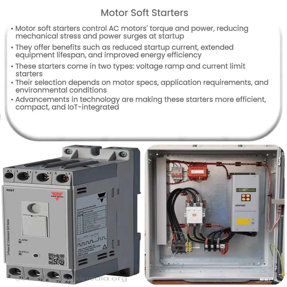 Motor Soft Starters How it works, Application & Advantages