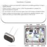 Oscillator Crystals