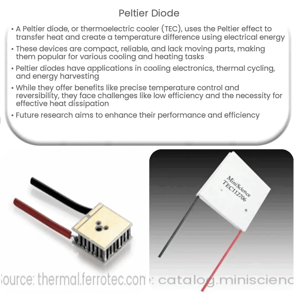 Peltier diode