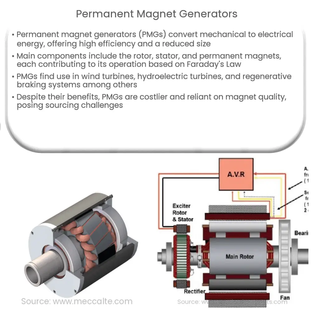 Permanent Magnet Generators  How it works, Application & Advantages
