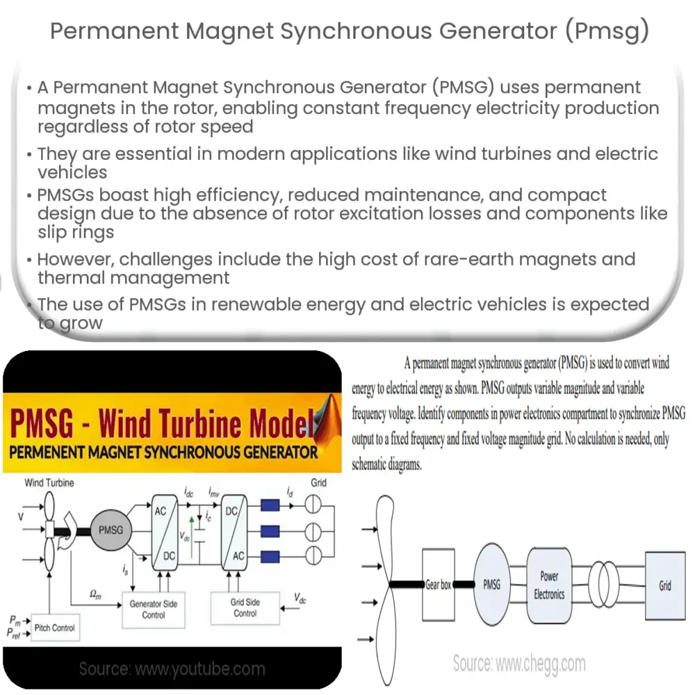 Permanent Magnet Synchronous Generator (PMSG)