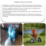 Pidgeon machine motor