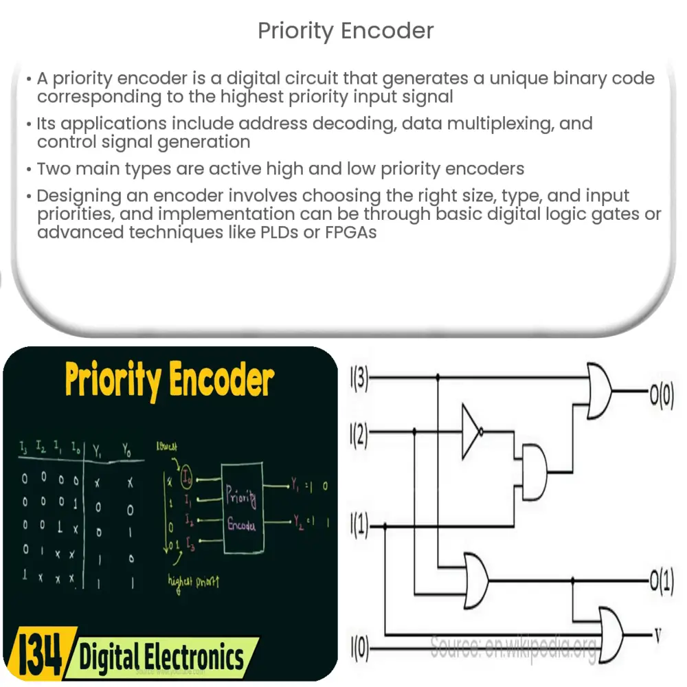 Priority Encoder and Digital Encoder Tutorial