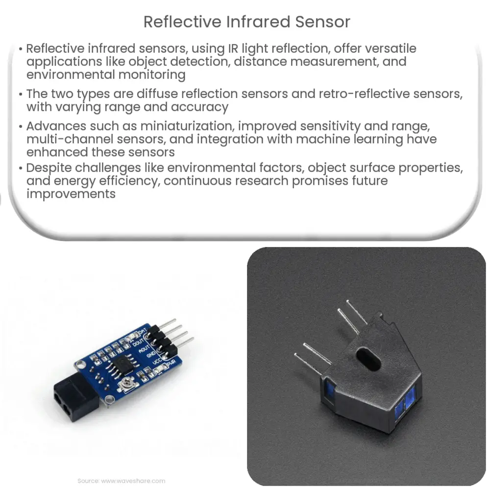 Reflective infrared sensor