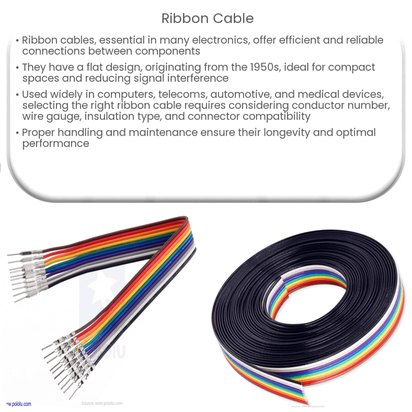 Ribbon cable  How it works, Application & Advantages