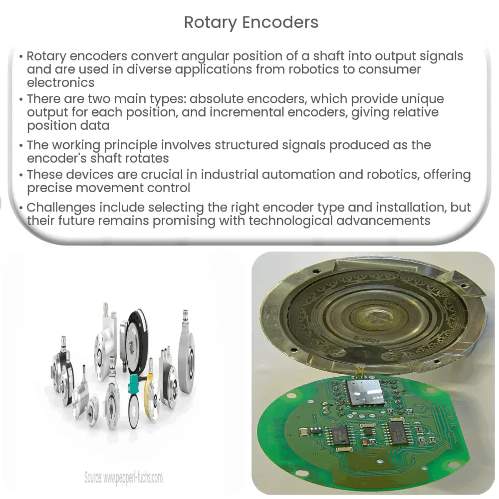 Rotary Encoders | How it works, Application & Advantages