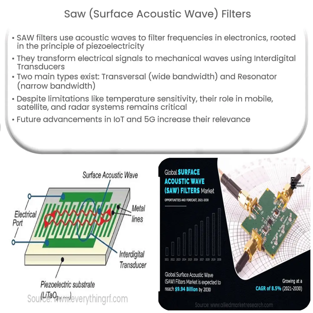 SAW (Surface Acoustic Wave) Filters