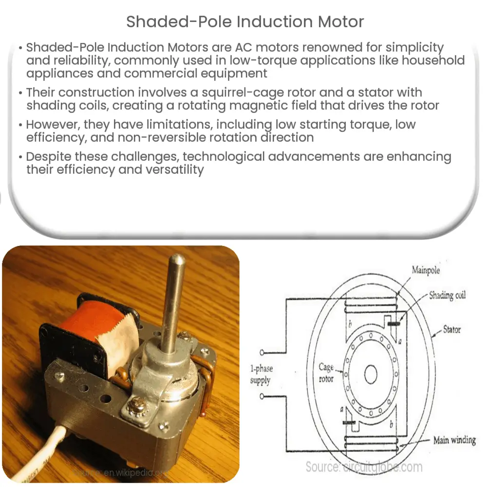 Shaded-Pole Induction Motor