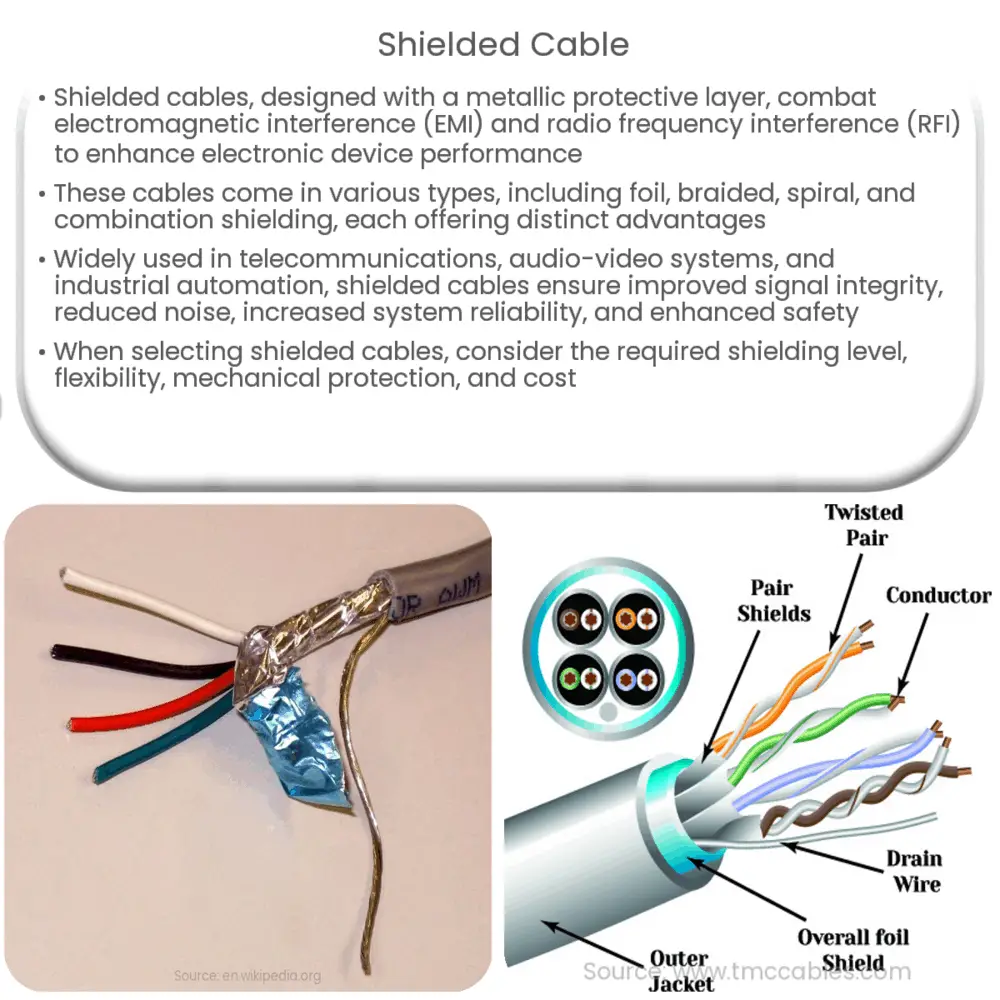 Shielded cable