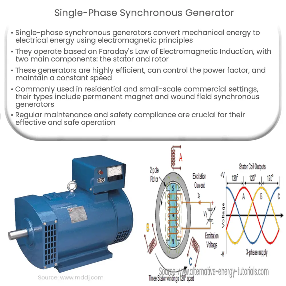 Single-Phase Synchronous Generator