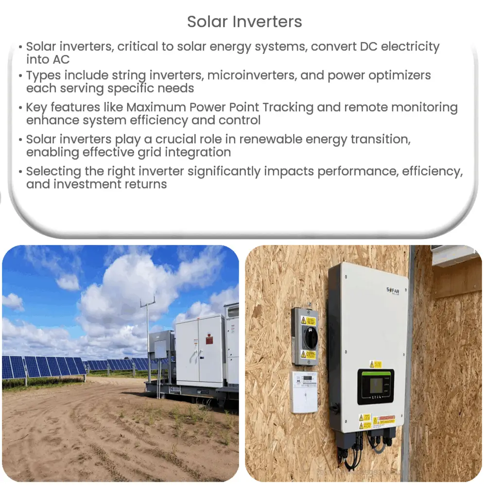 Types of solar inverters discount