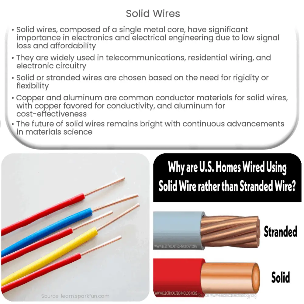 Solid Wires  How it works, Application & Advantages